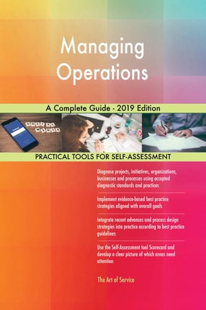 ＜p＞Have all basic functions of Managing Operations been defined? Is the scope clearly documented? What do you need to qualify? What output to create? How will you insure seamless interoperability of Managing Operations moving forward?＜/p＞ ＜p＞This valuable Managing Operations self-assessment will make you the assured Managing Operations domain assessor by revealing just what you need to know to be fluent and ready for any Managing Operations challenge.＜/p＞ ＜p＞How do I reduce the effort in the Managing Operations work to be done to get problems solved? How can I ensure that plans of action include every Managing Operations task and that every Managing Operations outcome is in place? How will I save time investigating strategic and tactical options and ensuring Managing Operations costs are low? How can I deliver tailored Managing Operations advice instantly with structured going-forward plans?＜/p＞ ＜p＞There’s no better guide through these mind-expanding questions than acclaimed best-selling author Gerard Blokdyk. Blokdyk ensures all Managing Operations essentials are covered, from every angle: the Managing Operations self-assessment shows succinctly and clearly that what needs to be clarified to organize the required activities and processes so that Managing Operations outcomes are achieved.＜/p＞ ＜p＞Contains extensive criteria grounded in past and current successful projects and activities by experienced Managing Operations practitioners. Their mastery, combined with the easy elegance of the self-assessment, provides its superior value to you in knowing how to ensure the outcome of any efforts in Managing Operations are maximized with professional results.＜/p＞ ＜p＞Your purchase includes access details to the Managing Operations self-assessment dashboard download which gives you your dynamically prioritized projects-ready tool and shows you exactly what to do next. Your exclusive instant access details can be found in your book. You will receive the following contents with New and Updated specific criteria:＜/p＞ ＜p＞- The latest quick edition of the book in PDF＜/p＞ ＜p＞- The latest complete edition of the book in PDF, which criteria correspond to the criteria in...＜/p＞ ＜p＞- The Self-Assessment Excel Dashboard＜/p＞ ＜p＞- Example pre-filled Self-Assessment Excel Dashboard to get familiar with results generation＜/p＞ ＜p＞- In-depth and specific Managing Operations Checklists＜/p＞ ＜p＞- Project management checklists and templates to assist with implementation＜/p＞ ＜p＞INCLUDES LIFETIME SELF ASSESSMENT UPDATES＜/p＞ ＜p＞Every self assessment comes with Lifetime Updates and Lifetime Free Updated Books. Lifetime Updates is an industry-first feature which allows you to receive verified self assessment updates, ensuring you always have the most accurate information at your fingertips.＜/p＞画面が切り替わりますので、しばらくお待ち下さい。 ※ご購入は、楽天kobo商品ページからお願いします。※切り替わらない場合は、こちら をクリックして下さい。 ※このページからは注文できません。