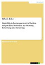 ＜p＞Akademische Arbeit aus dem Jahr 2006 im Fachbereich BWL - Bank, B?rse, Versicherung, Note: 1,0, Universit?t Paderborn, Sprache: Deutsch, Abstract: Das Ziel dieser Arbeit ist es, die Methoden im Liquidit?tsrisikomanagement vorzustellen und zu beurteilen. Es werden dabei neben den traditionellen auch die innovativen - neu entwickelten - Methoden zur Liquidit?tsrisikomessung vorgestellt und kritisch begutachtet. Zudem werden die Methoden und Instrumente zur Bewertung und Steuerung von Liquidit?tsrisiken in Banken erl?utert und ebenfalls bewertet. Die Vorgehensweise wird im Folgenden dargestellt: Im Anschluss an diese Einleitung werden die aufsichtsrechtlichen Anforderungen und gesetzlichen Bestimmungen im Liquidit?tsmanagement von Banken mit dem Ziel dargestellt, einen ?berblick ?ber die derzeitigen Regelungen zu geben und auf aktuelle Ver?nderungen - z. B. die Einf?hrung der MaRisk - hinzuweisen. Den Schwerpunkt der vorliegenden Arbeit bildet das folgende Kapitel. In diesem werden die Methoden zur Messung, Bewertung und Steuerung von Liquidit?tsrisiken untersucht. Das Hauptaugenmerk liegt dabei auf den Methoden zur Messung von Liquidit?tsrisiken. Hier hat aufgrund der neuen qualitativen Anforderungen durch die MaRisk, eine starke Weiterentwicklung stattgefunden, indem z. B. neue Methoden zur Messung von Liquidit?tsrisiken entwickelt wurden. Die Vorgehensweise zeichnet sich im ersten Teil des dritten Kapitels dadurch aus, dass zuerst - insbesondere auf Grundlage der Anspr?che der MaRisk - Anforderungen an die Methoden der Liquidit?tsrisikomessung formuliert werden und auf die Risikoma?e eingegangen wird. Im Anschluss daran werden Methoden zur Messung von Liquidit?tsrisiken vorgestellt und kritisch auf Basis der formulierten Anforderungen beurteilt. Der zweite Teil besch?ftigt sich im Anschluss mit der Bewertung von Liquidit?tsrisiken. Die zentrale Frage lautet hier: Mit welchen Methoden kann das Ergebnis der Risikomessung bewertet werden, um Handlungsempfehlungen f?r angemessene Steuerungsma?nahmen ableiten zu k?nnen?＜/p＞画面が切り替わりますので、しばらくお待ち下さい。 ※ご購入は、楽天kobo商品ページからお願いします。※切り替わらない場合は、こちら をクリックして下さい。 ※このページからは注文できません。