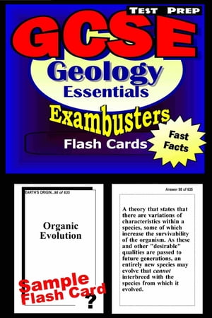 GCSE Geology Test Prep Review--Exambusters Flash Cards GCSE Exam Study GuideŻҽҡ[ GCSE Exambusters ]
