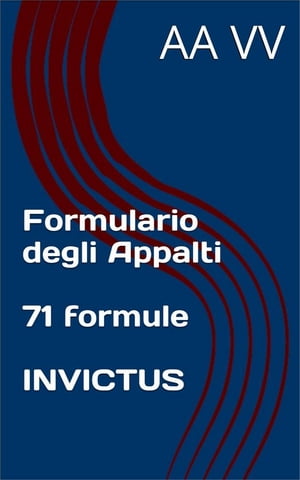 Formulario degli Appalti