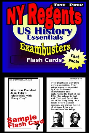 NY Regents United States History Test Prep Review--Exambusters Flashcards