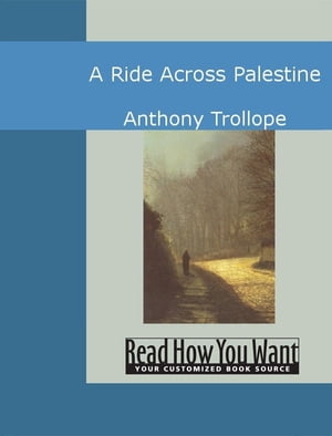 A Ride Across Palestine