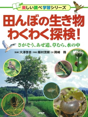 田んぼの生き物わくわく探検！