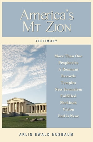 TESTIMONY: America’s Mt. Zion - Now