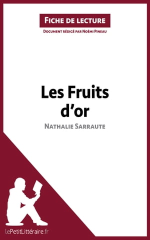 Les Fruits d'or de Nathalie Sarraute (Fiche de lecture)