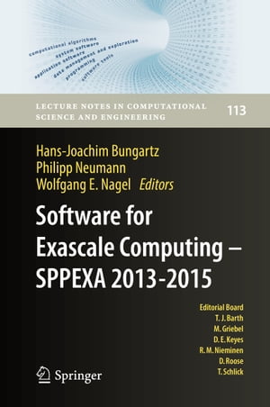 Software for Exascale Computing - SPPEXA 2013-2015