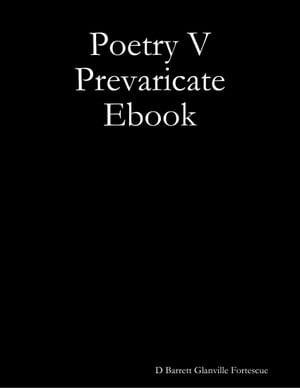 Poetry V Prevaricate Ebook