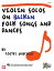 Violin Solos on Balkan Folk Songs and Dances