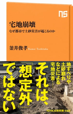 宅地崩壊　なぜ都市で土砂災害が起こるのか【電子書籍】[ 釜井俊孝 ]