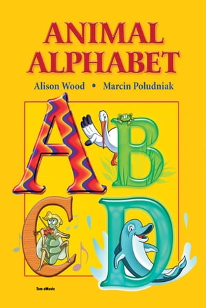Animal Alphabet. ABC book for kids: Find the letter in the text