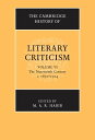 The Cambridge History of Literary Criticism: Volume 6, The Nineteenth Century, c.1830?1914