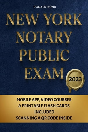 New York Notary Public ExamŻҽҡ[ Donald Bond ]