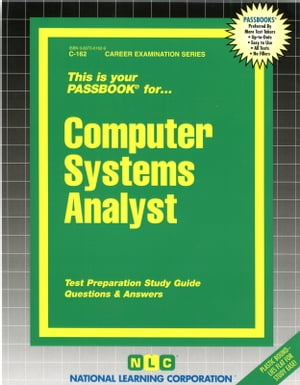 Computer Systems Analyst Passbooks Study Guide【電子書籍】[ National Learning Corporation ]