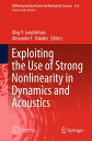 Exploiting the Use of Strong Nonlinearity in Dynamics and Acoustics【電子書籍】(3)