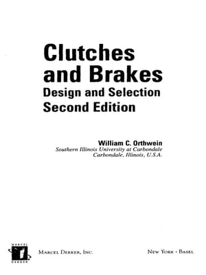 Clutches and Brakes