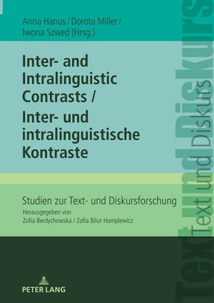 Inter- and Intralinguistic Contrasts / Inter- und intralinguistische Kontraste