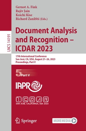 Document Analysis and Recognition - ICDAR 2023