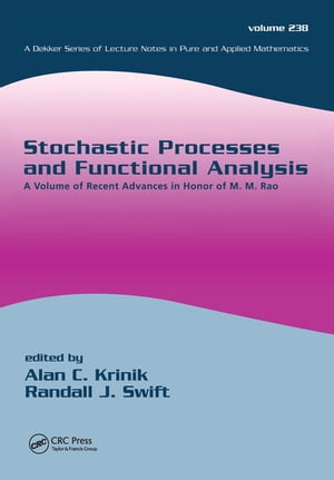 楽天楽天Kobo電子書籍ストアStochastic Processes and Functional Analysis A Volume of Recent Advances in Honor of M. M. Rao【電子書籍】