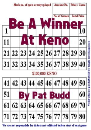 Be A Winner At Keno