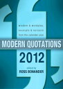 ŷKoboŻҽҥȥ㤨Modern Quotations 2012 Wisdom & Wordplay, Excerpts & Extracts From the Calendar Year 2012Żҽҡ[ Ross Bonander ]פβǤʤ399ߤˤʤޤ