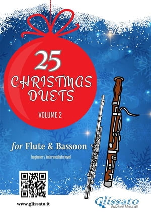 25 Christmas Duets for Flute and Bassoon - vol. 2