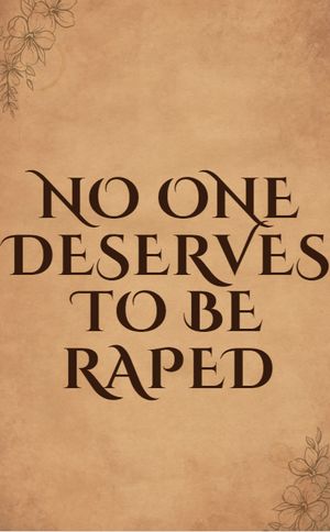 No one deserves to be raped
