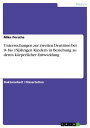 Untersuchungen zur zweiten Dentition bei 9- bis 15j?hrigen Kindern in Beziehung zu deren k?rperlicher Entwicklung【電子書籍】[ Mike Porsche ]