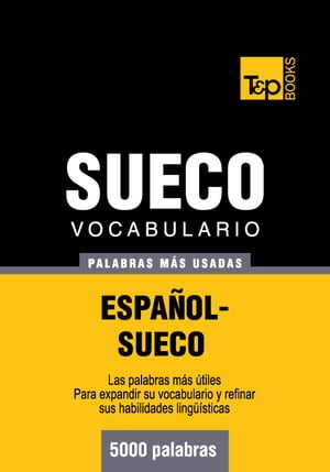 Vocabulario Español-Sueco - 5000 palabras más usadas