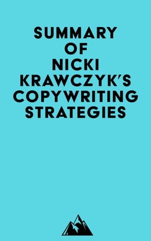 ＜p＞Please note: This is a companion version & not the original book. Sample Book Insights: #1 The short version of this chapter is that copywriting is about communicating with clarity and impact. It’s about getting your message across without being boring, being confusing, or using too many words. It’s about being conversational, but not too conversational. Copywriting is about being compelling and ensuring your words are read. The long version of this chapter is designed to answer these three key questions: What is copywriting. How has it changed in the digital age. How do you write copy that gets people to do what you want them to do. The first question we’ll tackle is whether copywriting is a thing at all anymore. The answer is a resounding yes. But you must understand that copywriting was a very specific thing back in the pre-digital age. It had very specific merits (and flaws). Nowadays, it’s a much broader field with many different disciplines using similar language and creative structures to accomplish their goals. As a result, there are some commonalities among the best examples of writing in each category (and understanding those commonalities will help you better understand the copywriters who are most successful at what they do). -＞ Copywriting is about communicating with clarity and impact. #2 Copywriting is about communicating with clarity and impact. It’s about getting your message across without being boring, being confusing, or using too many words. It’s about being conversational, but not too conversational. #3 Copywriting is about getting your message across without being boring, being confusing, or using too many words. It’s about being conversational, but not too conversational. #4 Copywriting is about getting your message across without being boring, being confusing, or using too many words. It’s about being conversational, but not too conversational.＜/p＞画面が切り替わりますので、しばらくお待ち下さい。 ※ご購入は、楽天kobo商品ページからお願いします。※切り替わらない場合は、こちら をクリックして下さい。 ※このページからは注文できません。