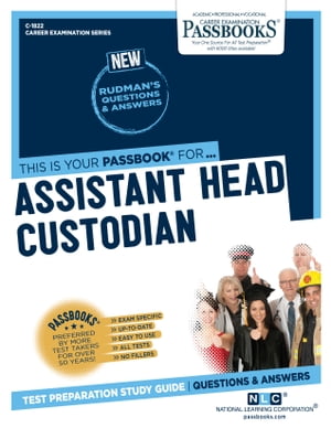 Assistant Head Custodian Passbooks Study GuideŻҽҡ[ National Learning Corporation ]