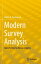 Modern Survey Analysis