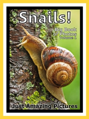 Just Snail Photos! Big Book of Photographs & Pictures of Snails, Vol. 1
