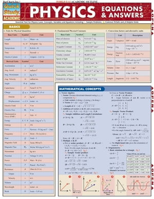 Physics Equations & Answers