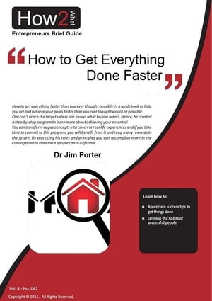 ŷKoboŻҽҥȥ㤨How to Get Everything Done FasterŻҽҡ[ Dr Jim Porter ]פβǤʤ335ߤˤʤޤ