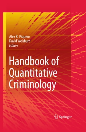 Handbook of Quantitative Criminology