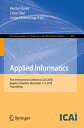 ŷKoboŻҽҥȥ㤨Applied Informatics First International Conference, ICAI 2018, Bogot?, Colombia, November 1-3, 2018, ProceedingsŻҽҡۡפβǤʤ6,076ߤˤʤޤ