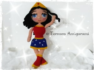 Crochet pattern doll WONDER WOMAN