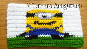 Minion rectangle crochet pattern