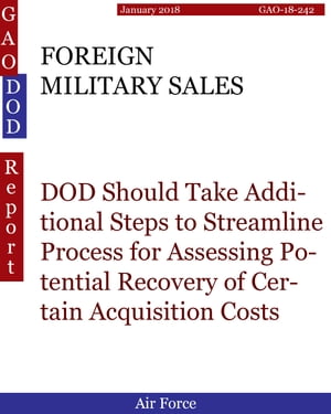 FOREIGN MILITARY SALES