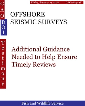 OFFSHORE SEISMIC SURVEYS