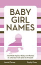 Baby Girl Names: The Most Popular Baby Girl Names in America from 1900 to Presen...