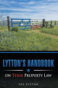 ＜p＞Knowing all the ins and outs of property law from state to state can be a difficult and time-consuming task. When issues arise related to ownership and tenancy of property, it is important for lawyers, real estate brokers and agents, and landmen to have an efficient and comprehensive way to both understand and clarify the precedents, regulations, and rights associated with state property laws. Lyttons Handbook on Texas Property Law covers a broad expanse of various aspects of Texas property law, and it offers a range of comprehensive perspectives on many topics related to property, ownership, sovereignty, and landlord/tenant rights. Containing thirty chapters with extensive citations to legal authority, it provides law and real estate professionals with a user-friendly and practical guidebook for quickly and efficiently navigating and understanding Texas property law, codes, and legal precedent. When legal disputes arise related to owning and leasing property; maintaining estates; managing residential or commercial tenancies and condominiums; handling deeds, mortgages, and covenants; and controlling rights to waters, soils, and products of the land, this comprehensive handbook can help both professionals and laypersons better understand both the laws and how to approach resolution.＜/p＞画面が切り替わりますので、しばらくお待ち下さい。 ※ご購入は、楽天kobo商品ページからお願いします。※切り替わらない場合は、こちら をクリックして下さい。 ※このページからは注文できません。