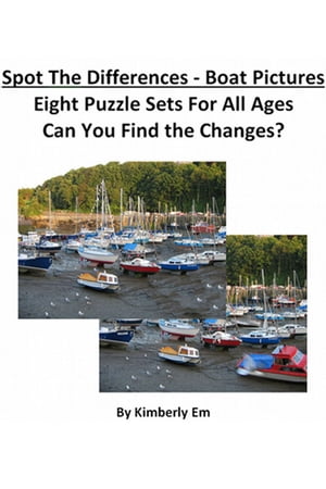 Spot the Difference: Boats - Eight Puzzle Sets t