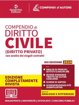 Compendio di Diritto Civile 2024