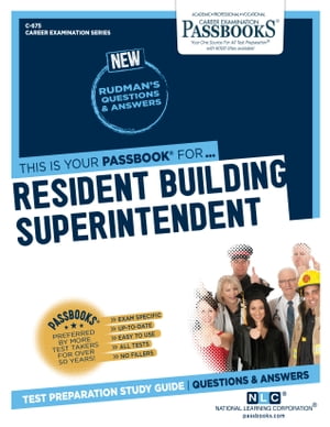 Resident Buildings Superintendent Passbooks Study Guide