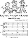 Symphony Number 4 In E Minor 4th Mvt Beginner Pi
