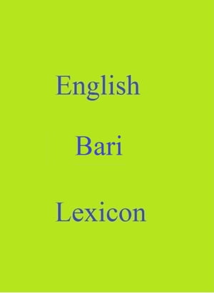 English Bari Lexicon