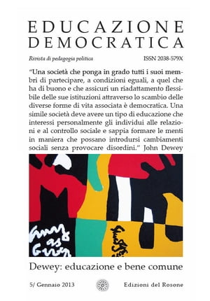 Educazione Democratica, numero 5, gennaio 2013