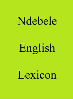 Ndebele English Lexicon