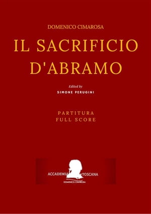 Cimarosa: Il sacrificio d'Abramo (Partitura - Full Score)